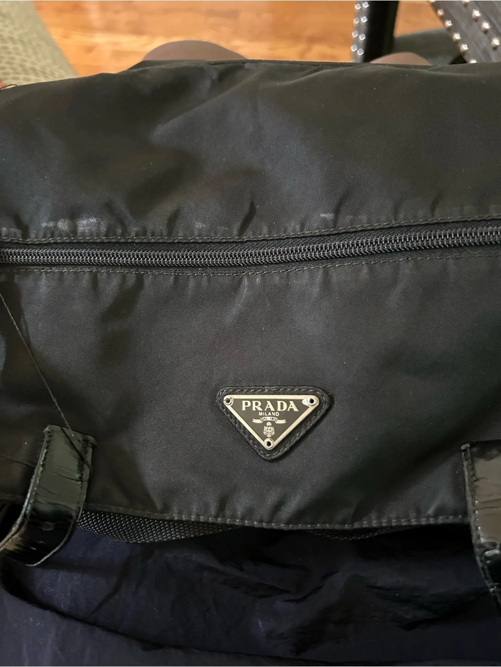 Prada vintage crossbody Nylon Messenger Bag. Well Used. Best offer. M